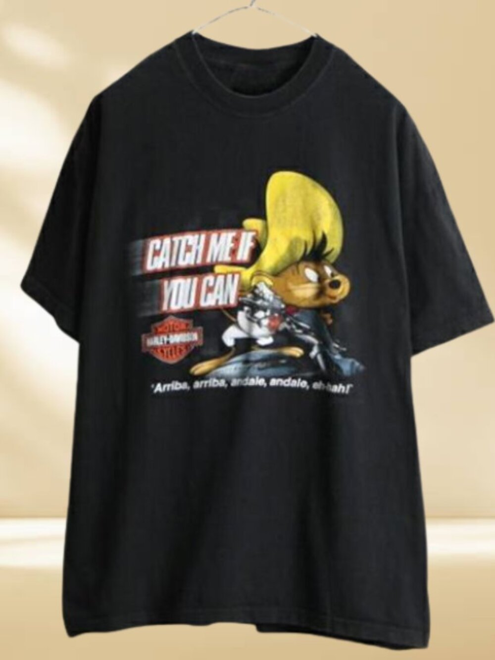 Rare Harley-Davidson Speedy Gonzales "Arriba Arriba" Graphic Tee